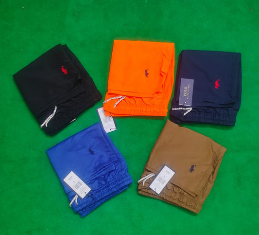 Polo Ralph Lauren Men's Polo Bear Swim Shorts Orange