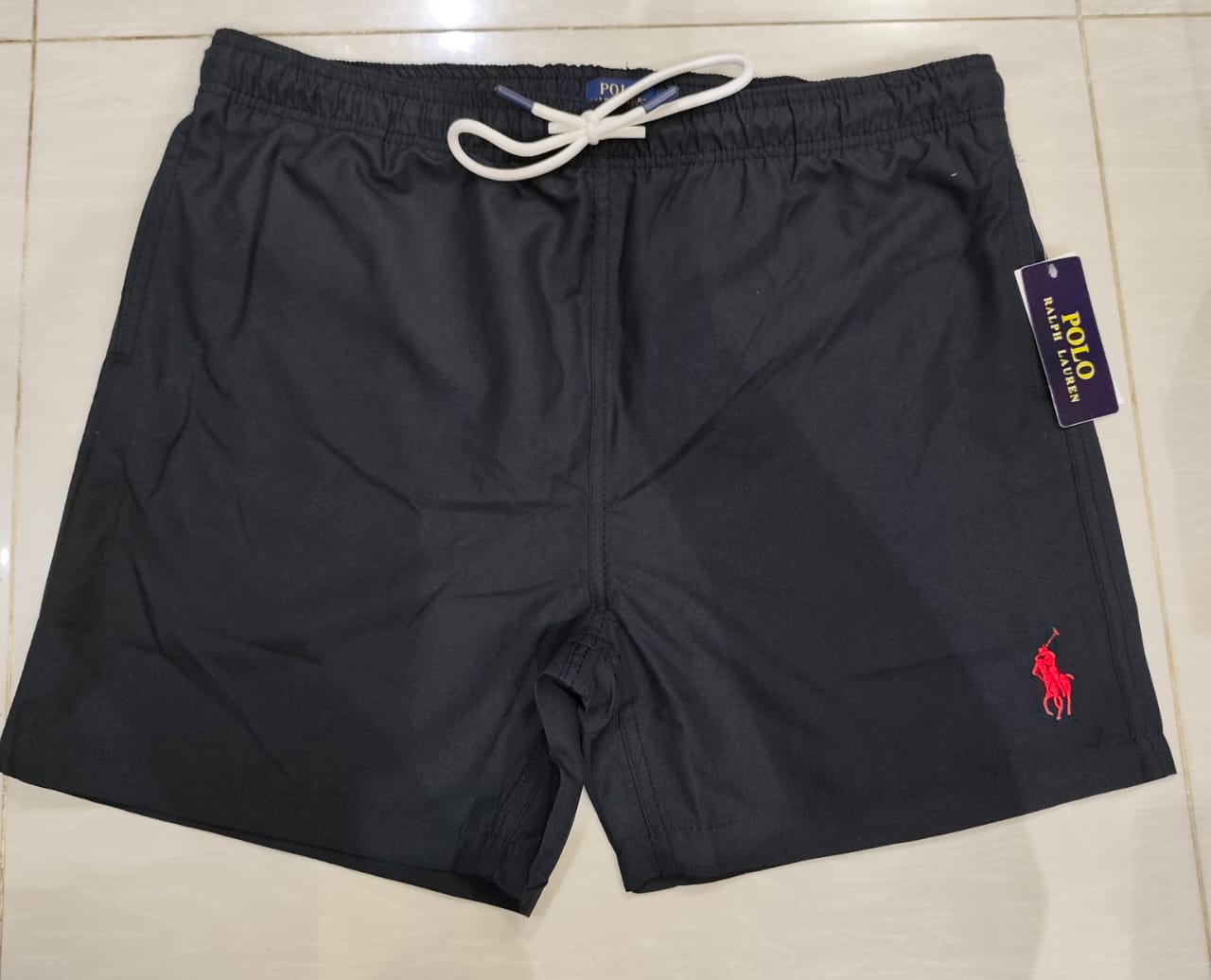 Polo Ralph Lauren Men's Polo Bear Swim Shorts Orange