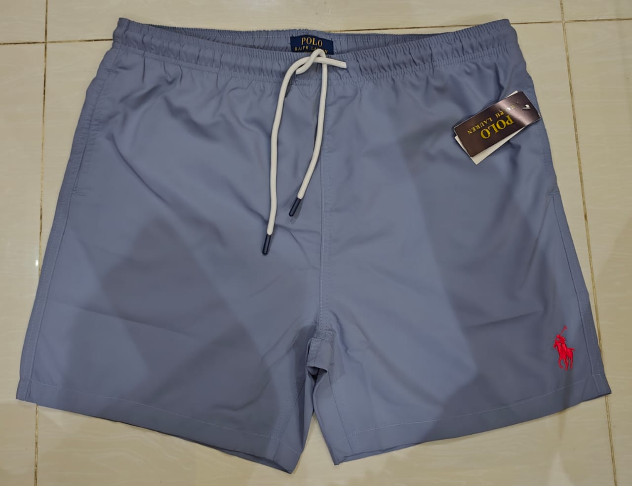 Polo Ralph Lauren Men's Polo Bear Swim Shorts Orange