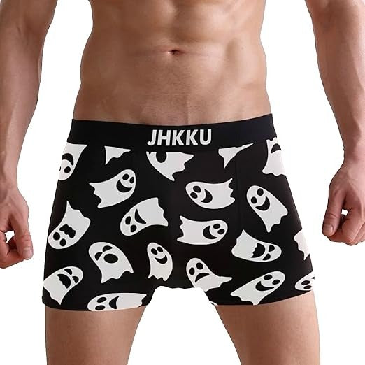 Men's Boxer Briefs Soft Comfort Breathable Stretch Trunk Underwear S-XXL