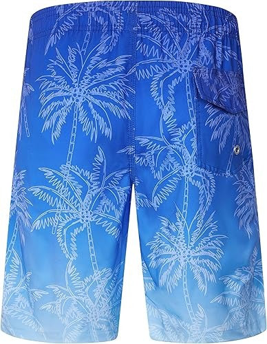 Wholesale Men's Swim Trunks Quick Dry Bathing Suit Swimming Board Shorts Mesh Lining Beach Swimwear