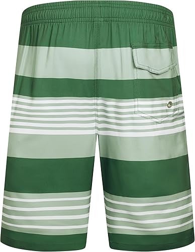 Wholesale Men's Swim Trunks Quick Dry Bathing Suit Swimming Board Shorts Mesh Lining Beach Swimwear