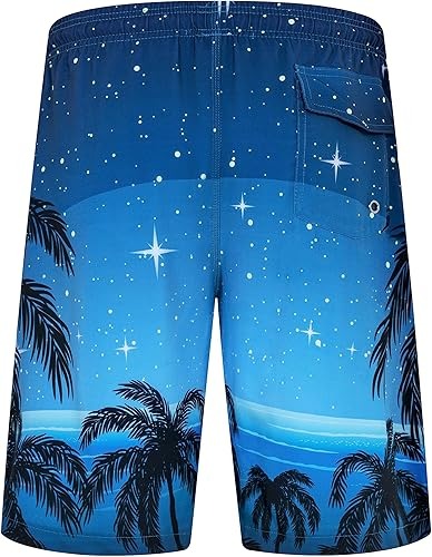 Wholesale Men's Swim Trunks Quick Dry Bathing Suit Swimming Board Shorts Mesh Lining Beach Swimwear