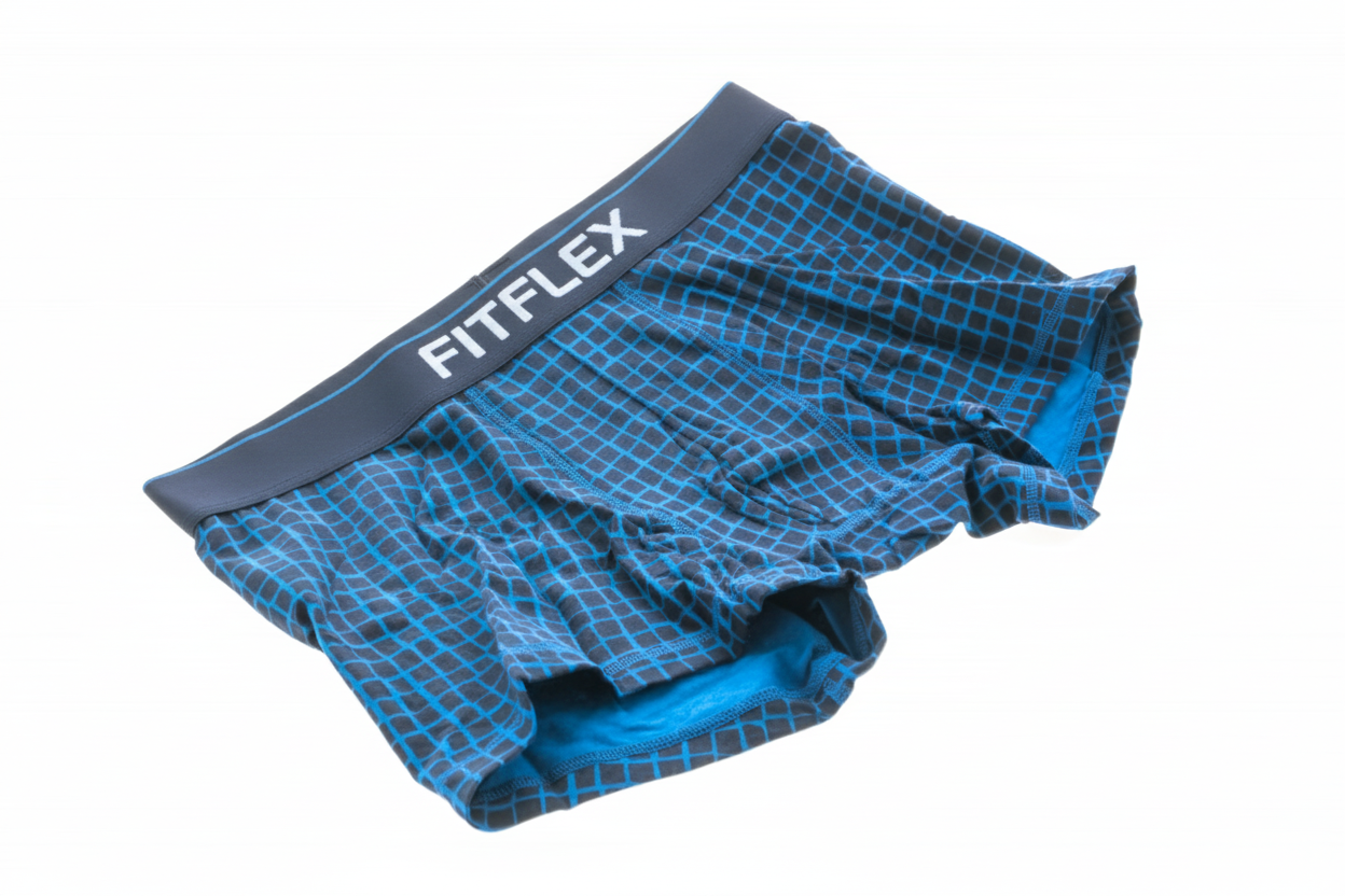 Men's Custom Cotton Boxer Briefs Breathable Undergarments with Logo Printing Private Label Bulk Supply from Manufacturer