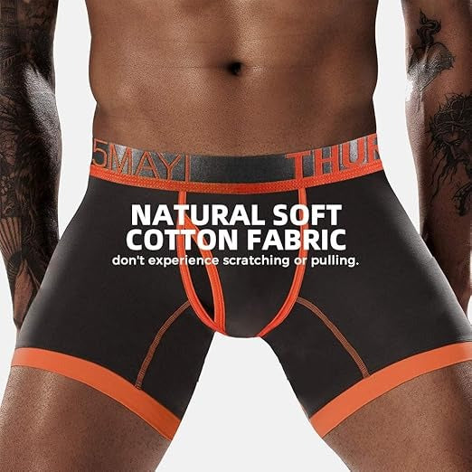 Men's Underwear Boxer Briefs Cotton Regular Long Wholesale Price for Bulk Orders from Manufacturer