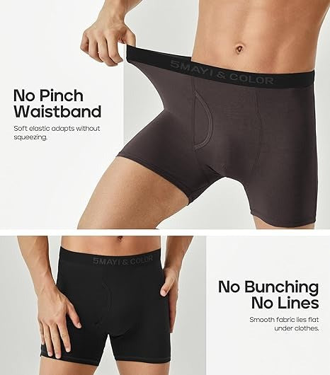 Men's Underwear Boxer Briefs Cotton Regular Long Wholesale Price for Bulk Orders from Manufacturer