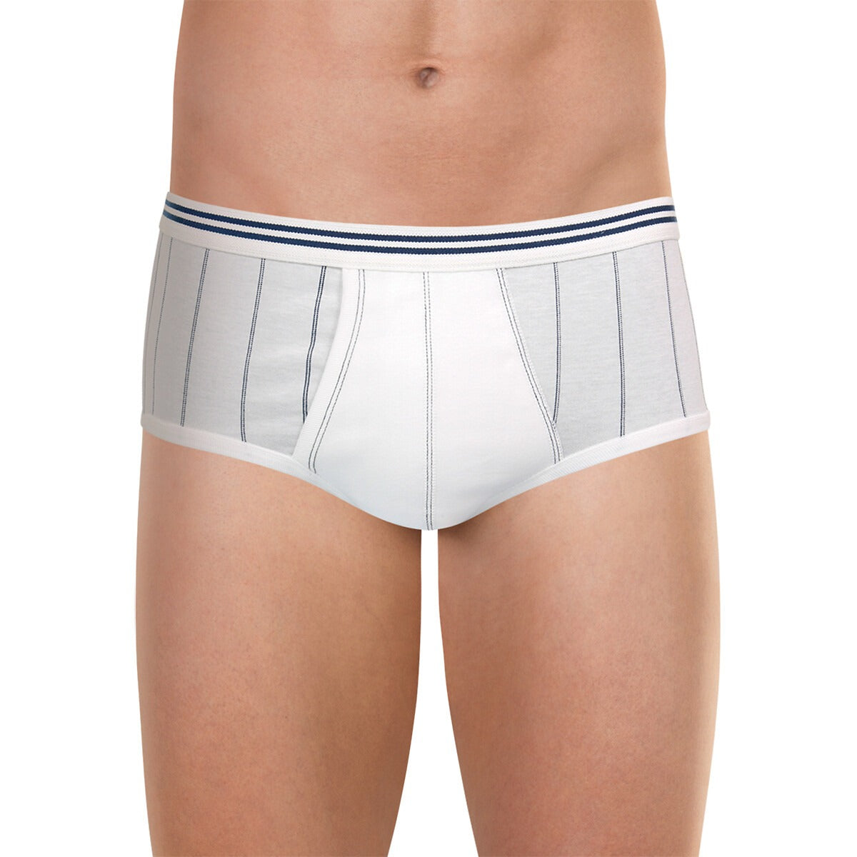 Striped Fly Front Briefs with High Waist Factory Wholesale Price for Bulk Orders from Manufacturer (3-Pack) UK