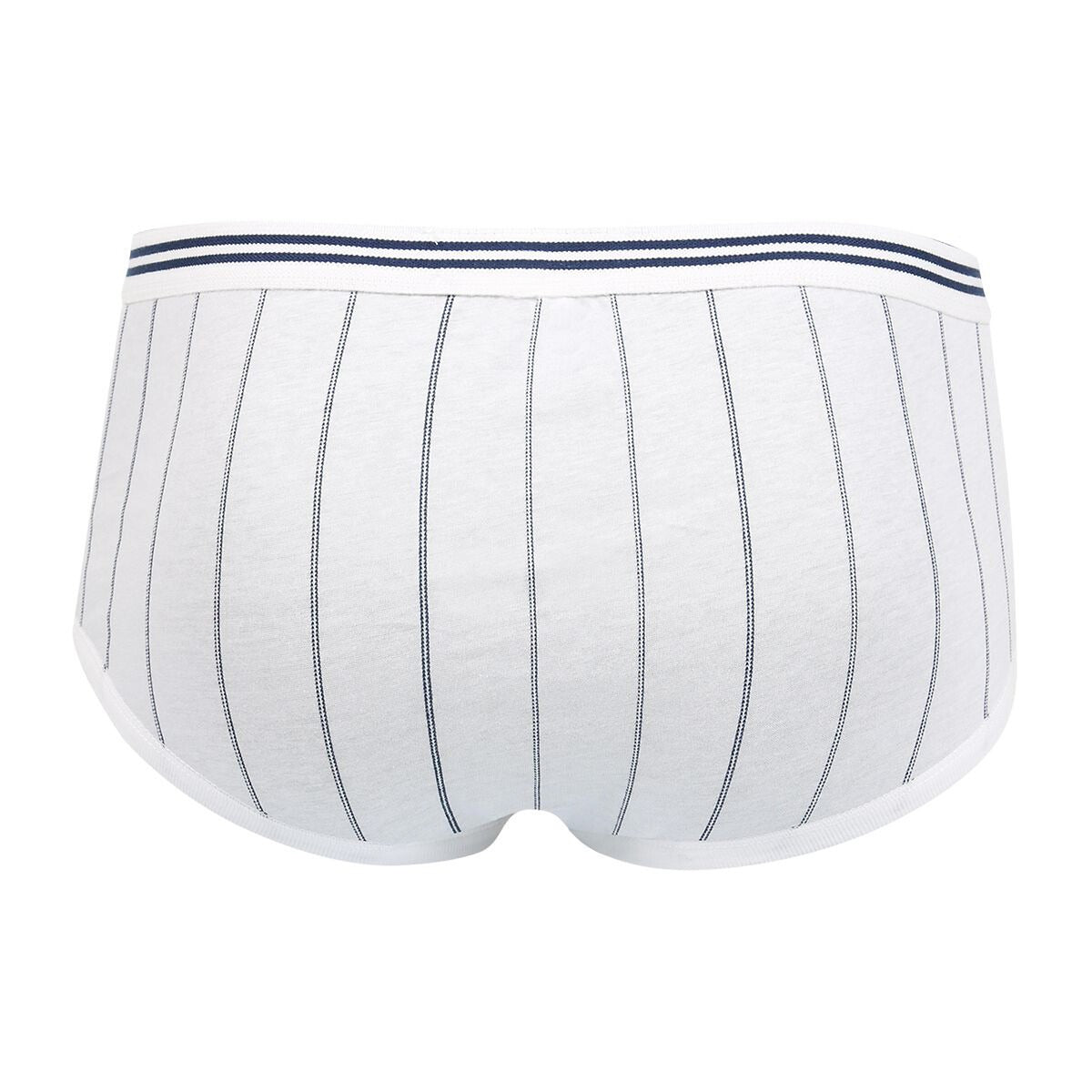 Striped Fly Front Briefs with High Waist Factory Wholesale Price for Bulk Orders from Manufacturer (3-Pack) UK