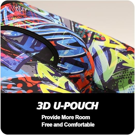 Athletic Underwear Mens Boxer Briefs Long Leg Trunks Underwear High quality Logo customization