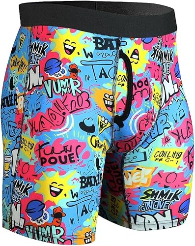 Athletic Underwear Mens Boxer Briefs Long Leg Trunks Underwear High quality Fast shipping