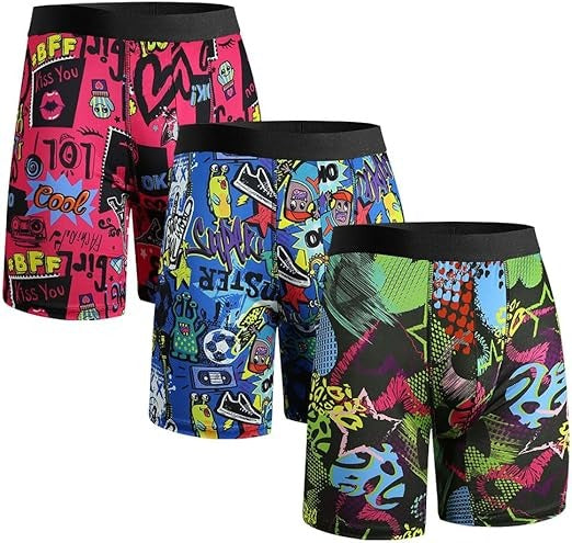 Athletic Underwear Mens Boxer Briefs Long Leg Trunks Underwear High quality Fast shipping