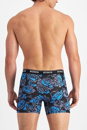 Underwear Anti-Chafing Boxer Briefs Pack, Chafe Off Men's Boxer Briefs, Viscose/Bamboo Underwear for Men
