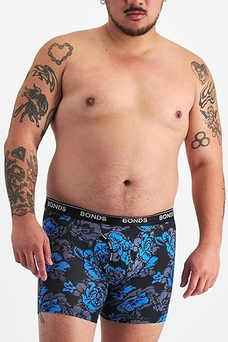 Underwear Anti-Chafing Boxer Briefs Pack, Chafe Off Men's Boxer Briefs, Viscose/Bamboo Underwear for Men
