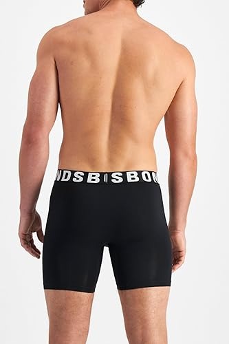 Underwear Anti-Chafing Boxer Briefs Pack, Chafe Off Men's Boxer Briefs, Viscose/Bamboo Underwear for Men