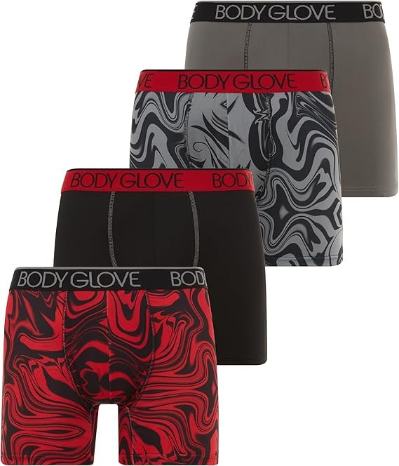 Mens Boxer Briefs Multi Packs, Dry Fit Performance Value Underwear, Breathable Active Stretch Athletic Boxers Low MOQ , Fast shipping High quality