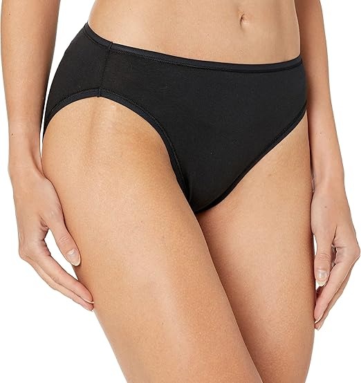 Womens Cotton High Leg Brief Underwear (Available in Plus Size), Breathable OEM Manufacturing