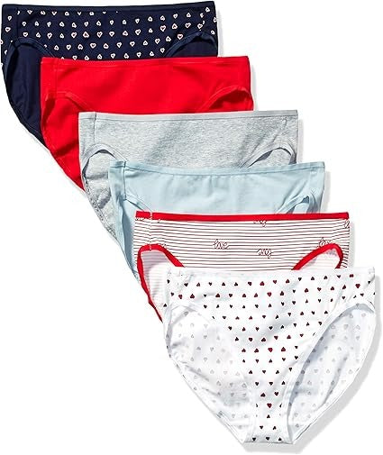 Womens Cotton High Leg Brief Underwear (Available in Plus Size), Breathable OEM Manufacturing