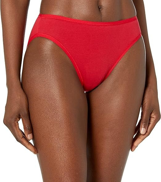 Womens Cotton High Leg Brief Underwear (Available in Plus Size), Breathable OEM Manufacturing