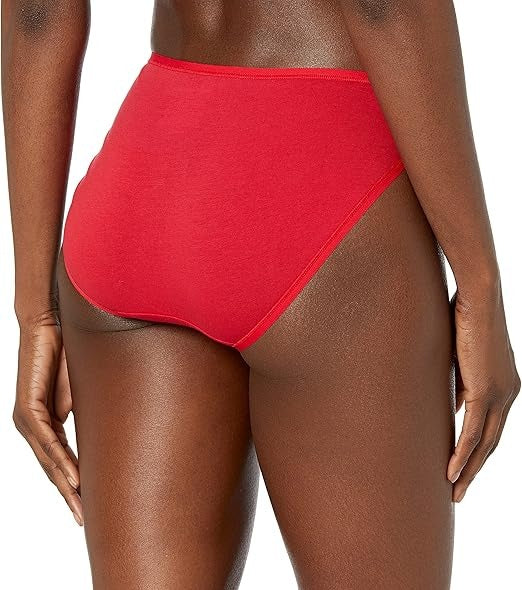 Womens Cotton High Leg Brief Underwear (Available in Plus Size), Breathable OEM Manufacturing