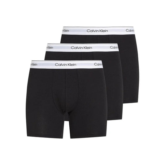 Competitive Pricing for Bulk Orders  Cotton Boxer Briefs, Black 3-Pack