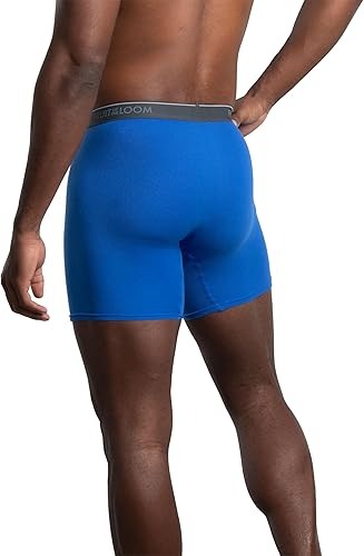 Men's Custom Cotton Boxer Briefs Breathable Undergarments with Logo Printing Private Label Bulk Supply from Manufacturer