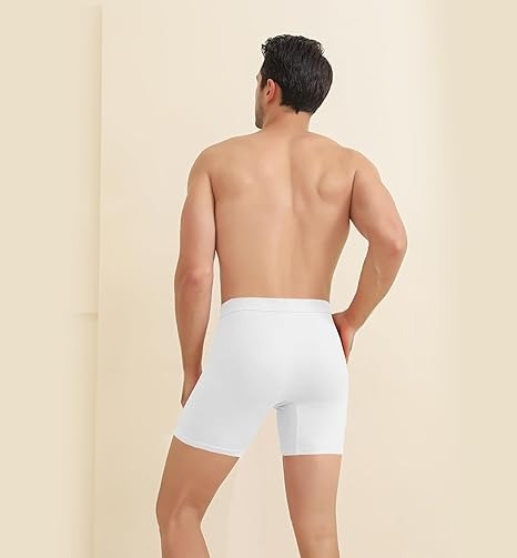 Underwear Boxer Briefs Soft Comfortable Bamboo Viscose Underwear for Men Multipack