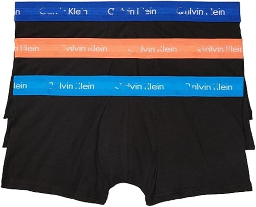 Factory Wholesale Men's Cotton Stretch 3-Pack Low Rise Trunks