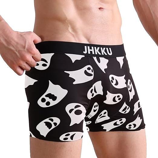 Men's Boxer Briefs Soft Comfort Breathable Stretch Trunk Underwear S-XXL