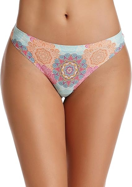 Underwear Thongs,No Show Ladies Thong,No Line Workout Breathable Comfortable Panties,Soft Undies,5-Pack