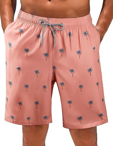 Wholesale Men's Swim Trunks Quick Dry Bathing Suit Swimming Board Shorts Mesh Lining Beach Swimwear