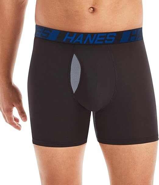 Men's Underwear Pack, 3-Pack, Total Support Pouch Boxer Briefs or Trunks, Moisture-Wicking Underwear Private Label Bulk Supply from Manufacturer