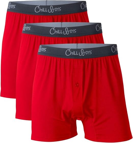 Viscose from Bamboo Boxers for Men – Men's Underwear – Ultra Breathable & Soft Men's Boxer Shorts – 3 Pack