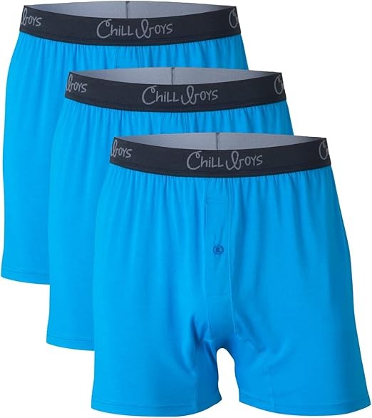 Viscose from Bamboo Boxers for Men – Men's Underwear – Ultra Breathable & Soft Men's Boxer Shorts – 3 Pack