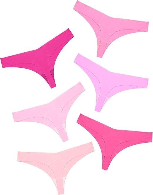 OEM Wholesale Seamless Thongs for Women No Show Thong Underwear Women Comfortable Multiple Pack