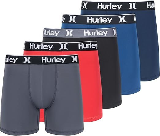 mens 5 Pack Stretch Boxer Briefs Private Label &amp; OEM Manufacturing   Underwear Manufacturing