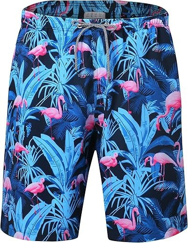 Wholesale Men's Swim Trunks Quick Dry Bathing Suit Swimming Board Shorts Mesh Lining Beach Swimwear