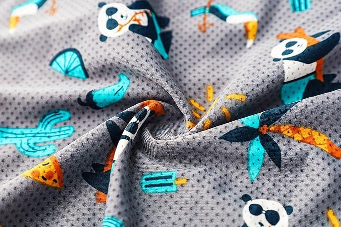 Men's Boxer Briefs 2 Pack Print Boxers. Comfortable Men's Underwear. Breathable Anti-Chafing Boxers for Men