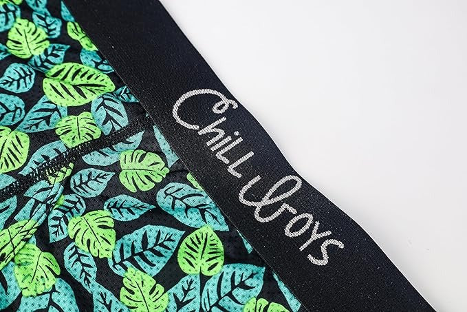 Men's Boxer Briefs 2 Pack Print Boxers. Comfortable Men's Underwear. Breathable Anti-Chafing Boxers for Men