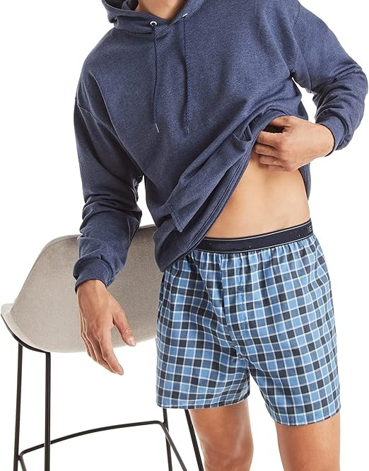 Wholesale Underwear Boxers Pack, Cool & Breathable Cotton Underwear, Moisture-Wicking Boxers for Men