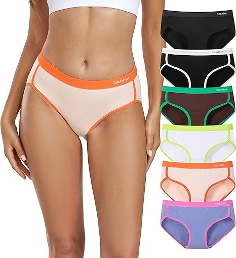 Women’s Underwear Cotton Hipster Panties Mid Rise Briefs for Ladies  OEM Manufacturing