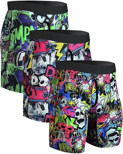 Athletic Underwear Mens Boxer Briefs Long Leg Trunks Underwear High quality