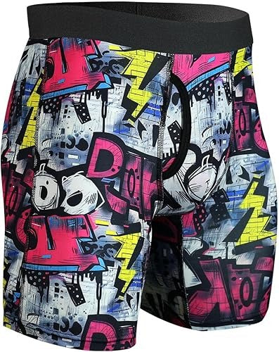 Athletic Underwear Mens Boxer Briefs Long Leg Trunks Underwear High quality